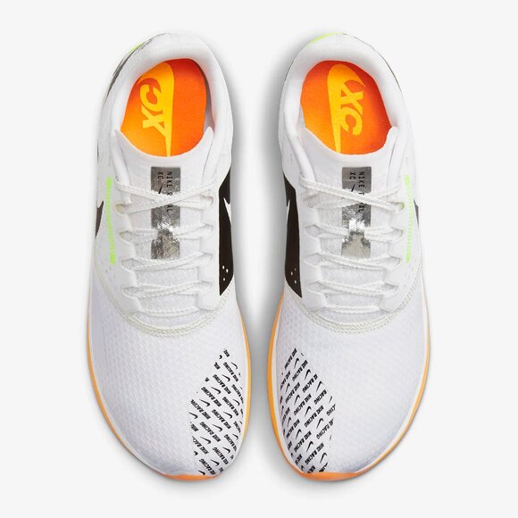 Nike Zoom Rival XC 6 Track Shoes Spikes White Orange Men's Size 11 DX7999-100 - Picture 5 of 7